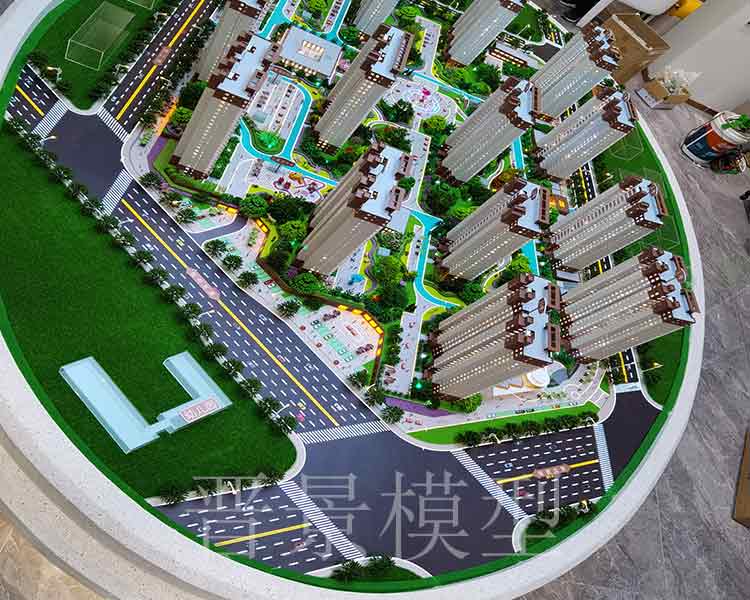 晉景模型：房地產(chǎn)銷售模型建筑沙盤模型制作要點有幾項？